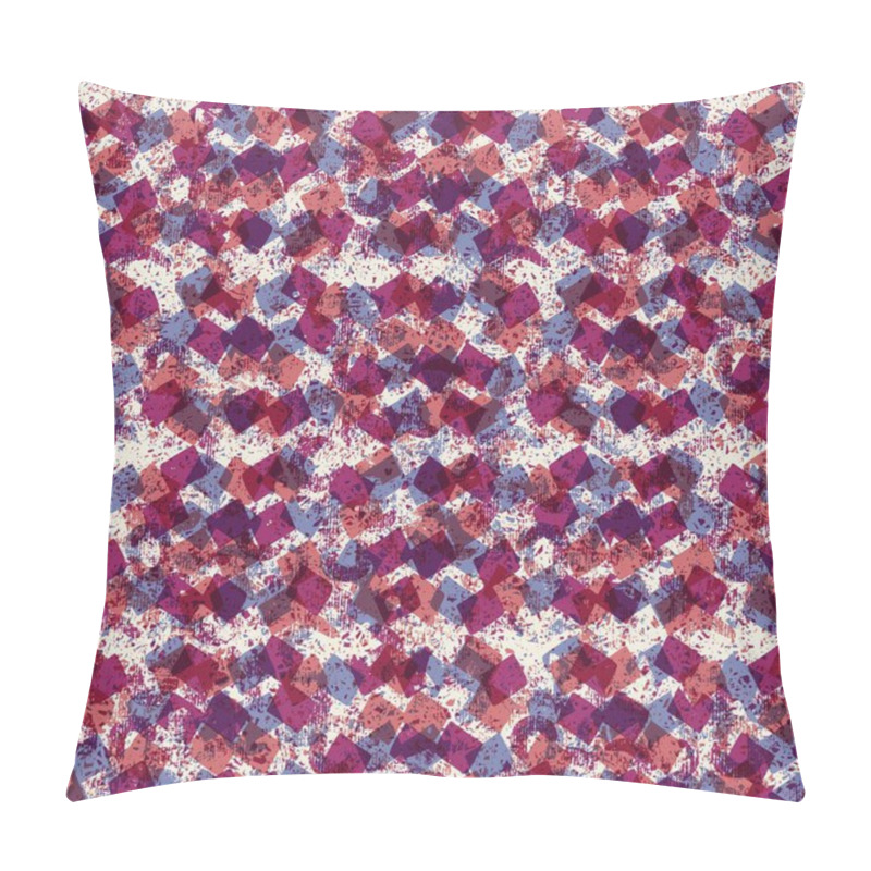 Personality  Seamless Abstract Pattern In Shades Of Pink Pillow Covers