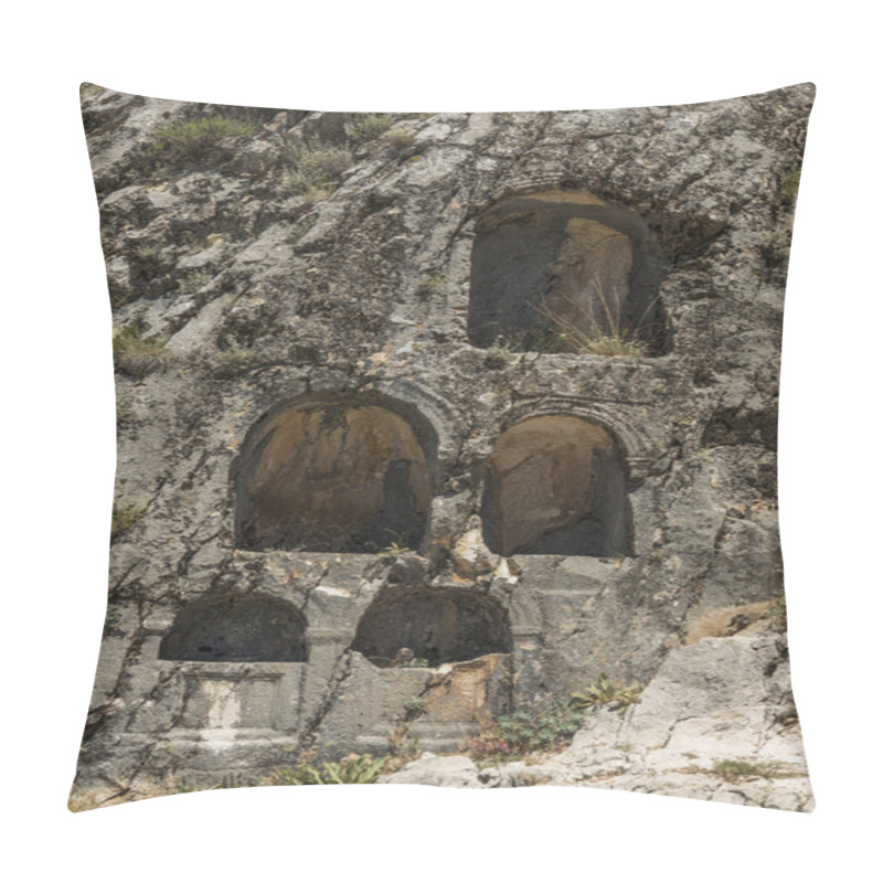 Personality  Antonine Nymphaeum At Sagalassos, Turkey  Pillow Covers