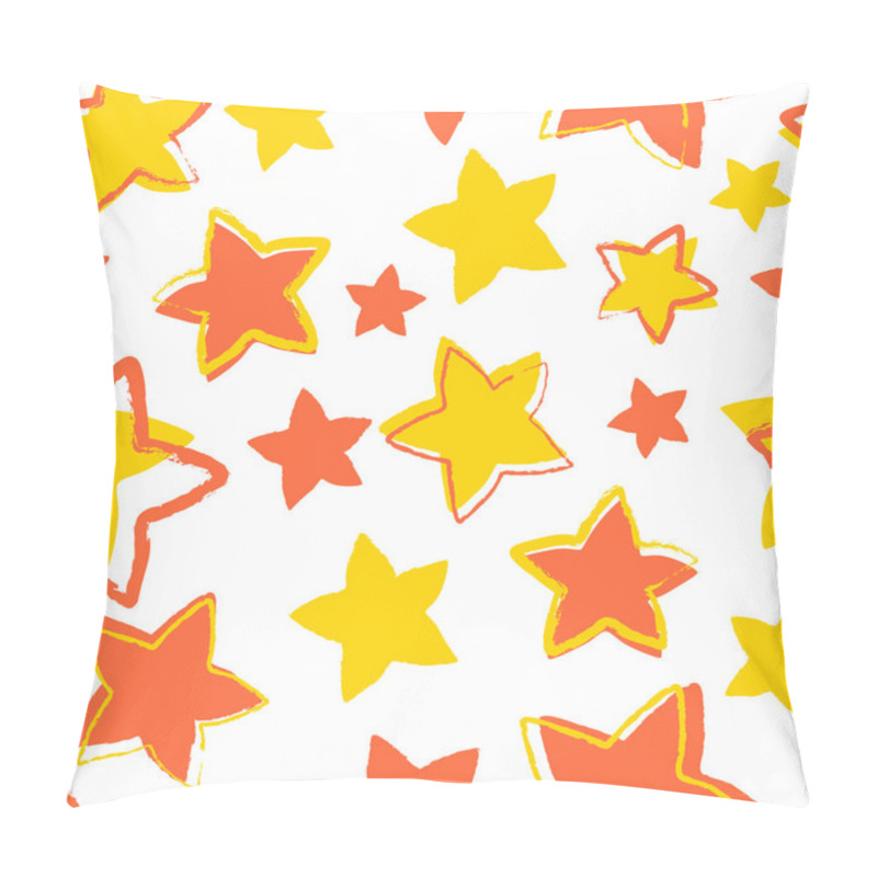 Personality  Vector Background With Stars. Pillow Covers