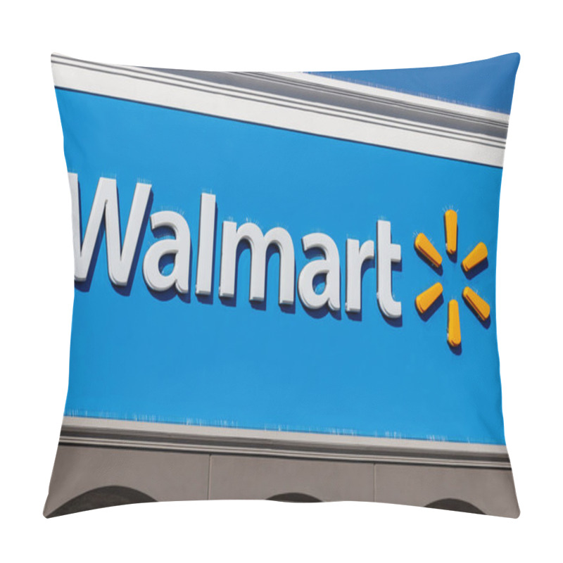 Personality  Las Vegas - Circa June 2019: Walmart Retail Location. Walmart Is Boosting Its Internet And Ecommerce Presence To Keep Up With Competitors IX Pillow Covers