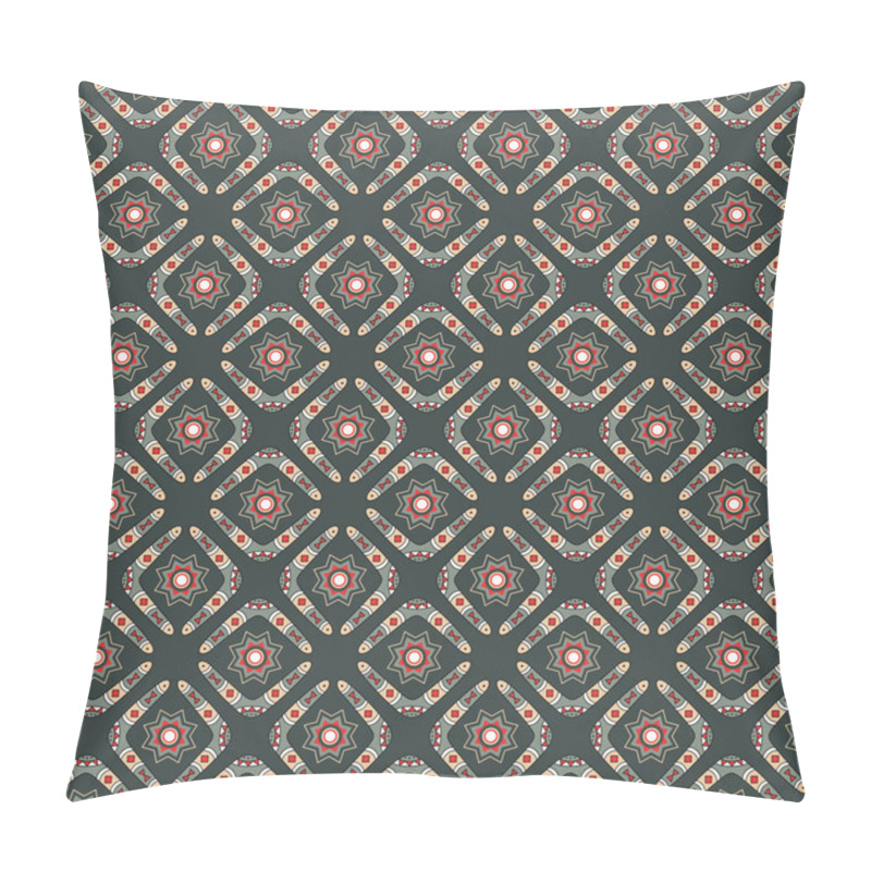 Personality  Seamless Pattern With Boomerangs And Stars Pillow Covers