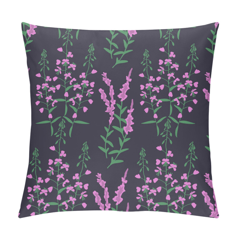 Personality  Seamless Pattern With Decorative Flowers Pillow Covers