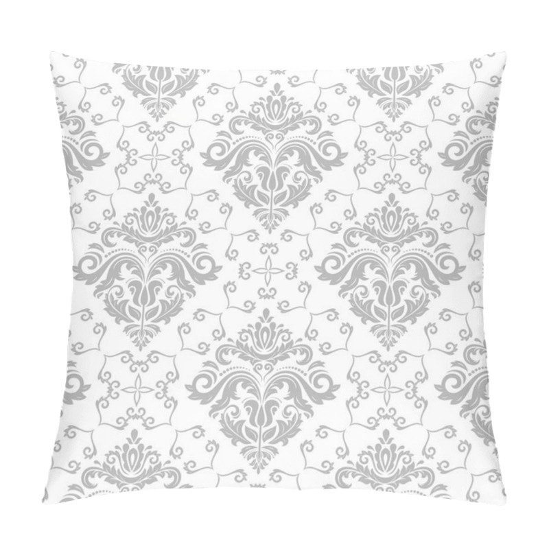 Personality  Seamless Vector Damask Pattern Pillow Covers