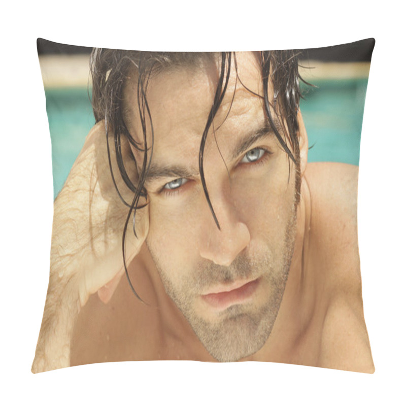 Personality  Closeup Man Pillow Covers