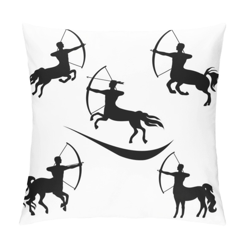 Personality  Centaur Set Vector Pillow Covers