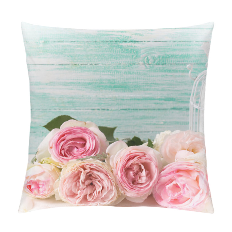 Personality  Fresh Pink Roses Pillow Covers