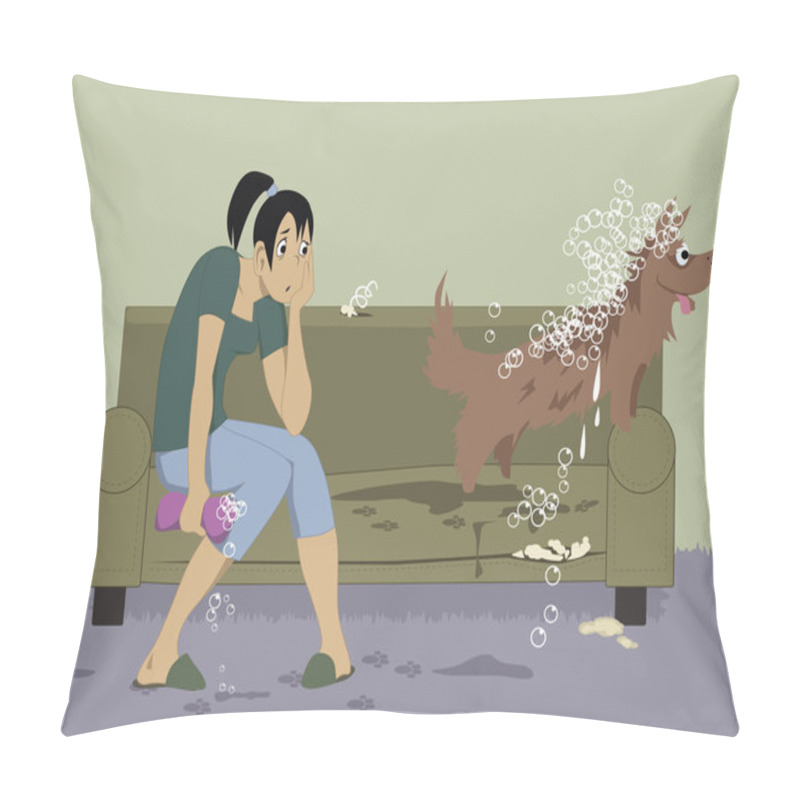 Personality  Washing A Dog Pillow Covers