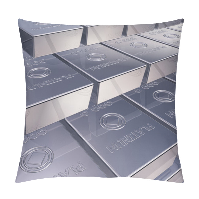 Personality  Platinum Ingots Pillow Covers