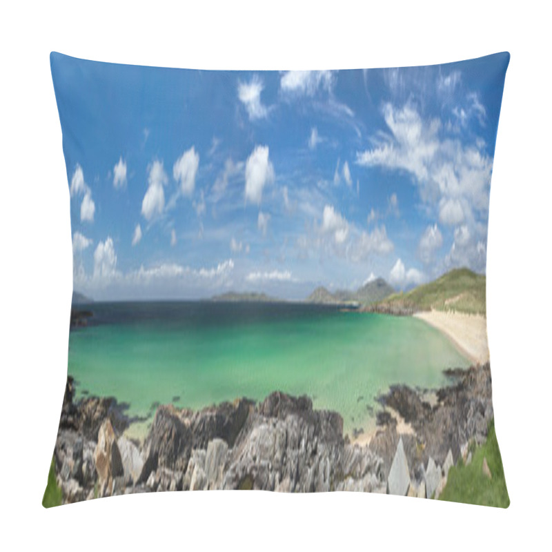 Personality  Isle Of Harris Beach Panorama Pillow Covers