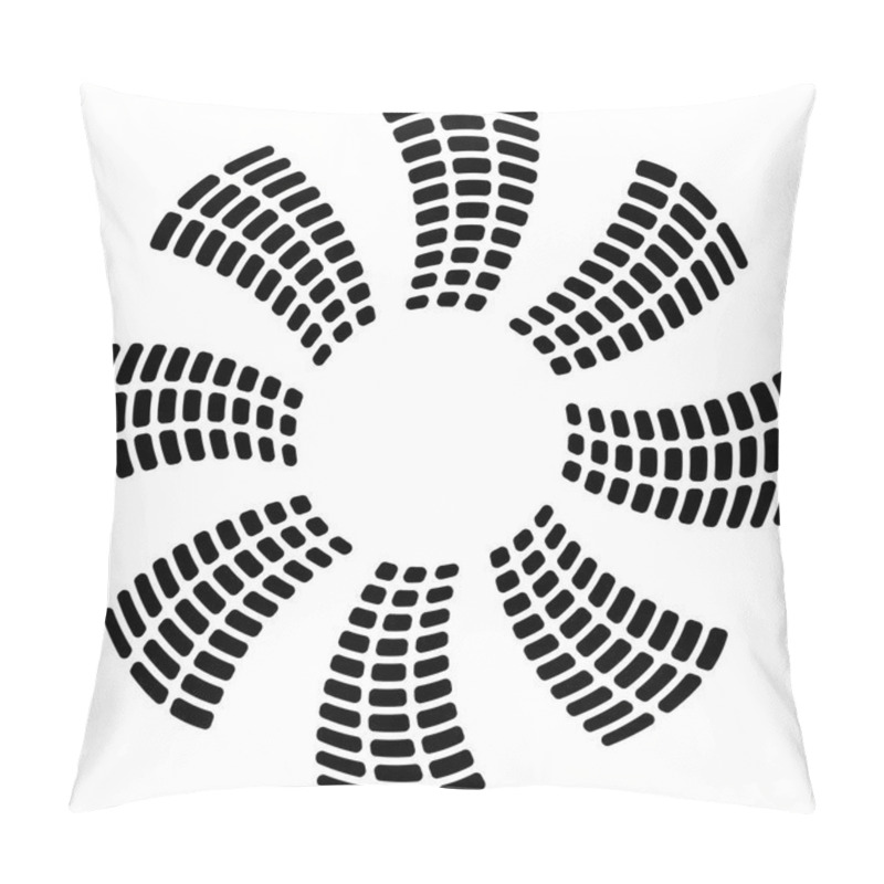 Personality  Propeller Like Geometric Graphic. Pillow Covers