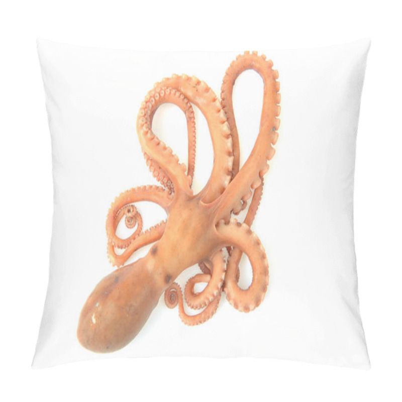 Personality  Octopus On A White Background Pillow Covers