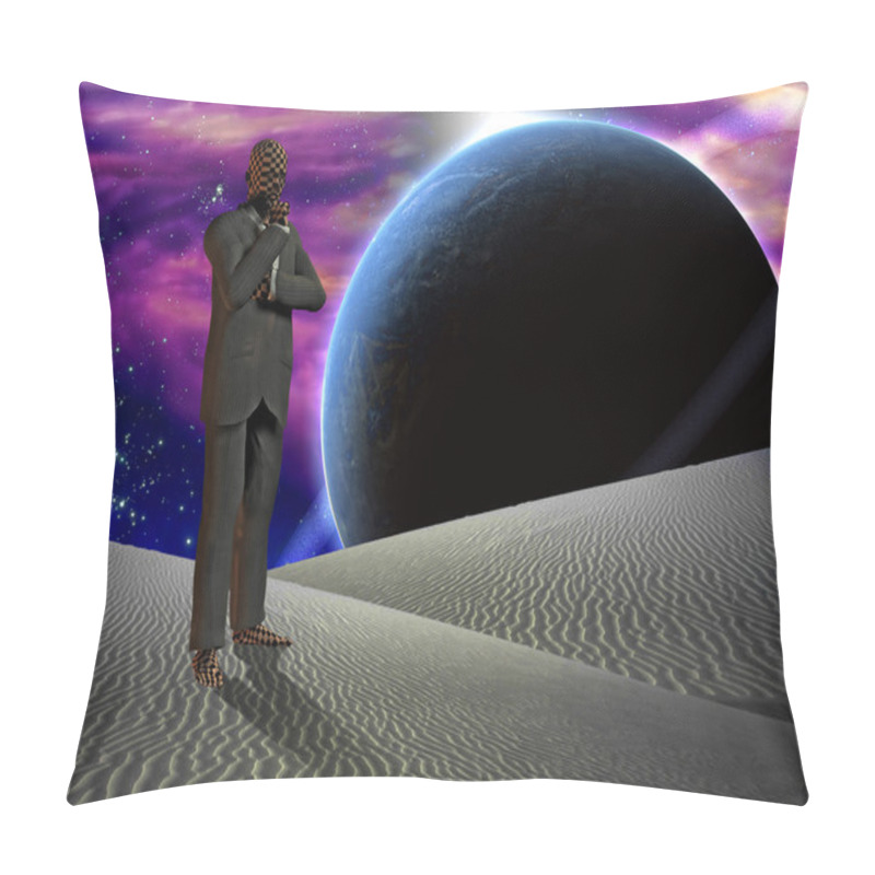 Personality  Alien Worlds Pillow Covers