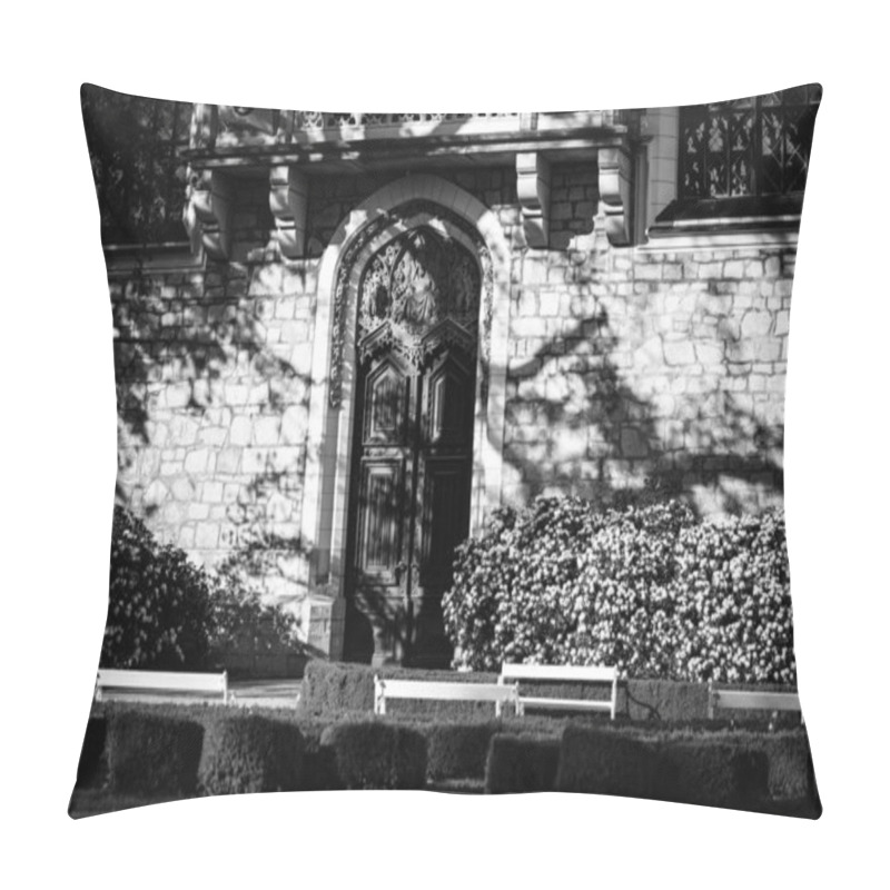 Personality  Close Up View Go The Czech Castle Hluboka Pillow Covers