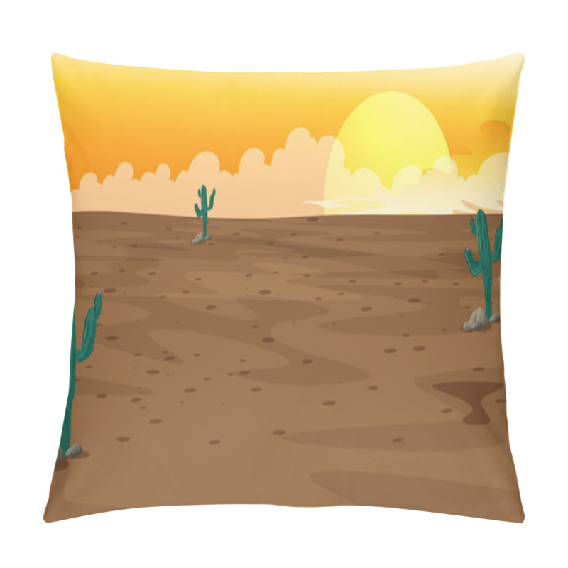 Personality  A Desert Pillow Covers