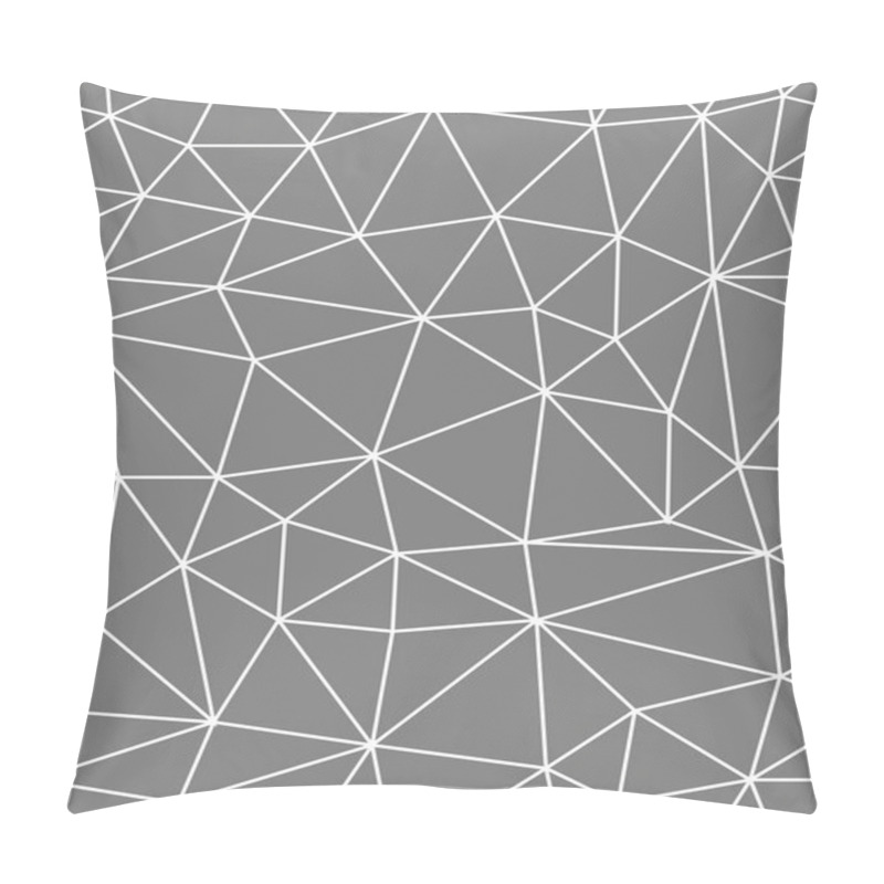 Personality  Seamless Polygonal Pattern Background Pillow Covers