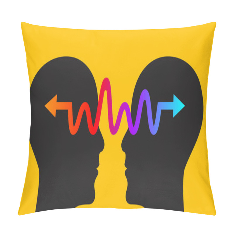 Personality  Understanding Icon. Empathy Concept Pillow Covers