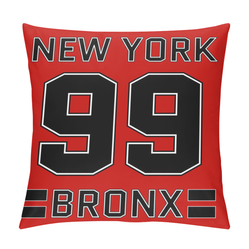 Personality  T-shirt New York Pillow Covers