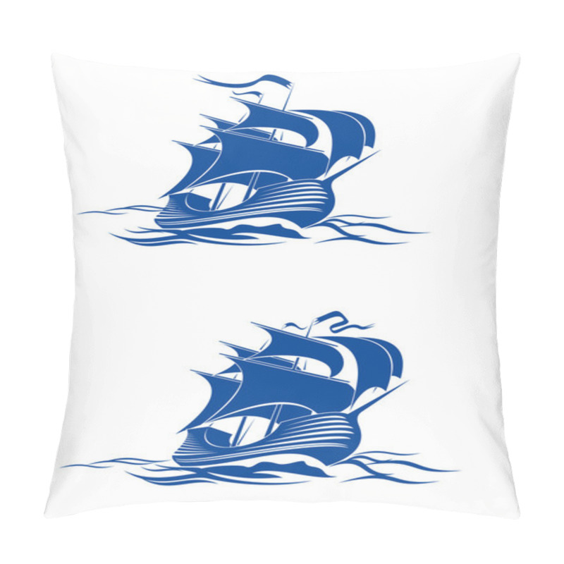 Personality  Brigantine Ship Pillow Covers