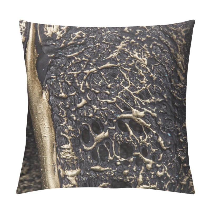 Personality  Macro Textured Abstract Art Design Background Pillow Covers