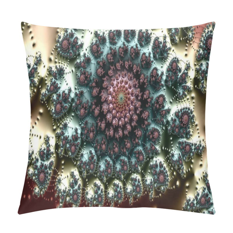 Personality  Fractal, Digital Artwork, Geometric Texture, Abstract Background  Pillow Covers