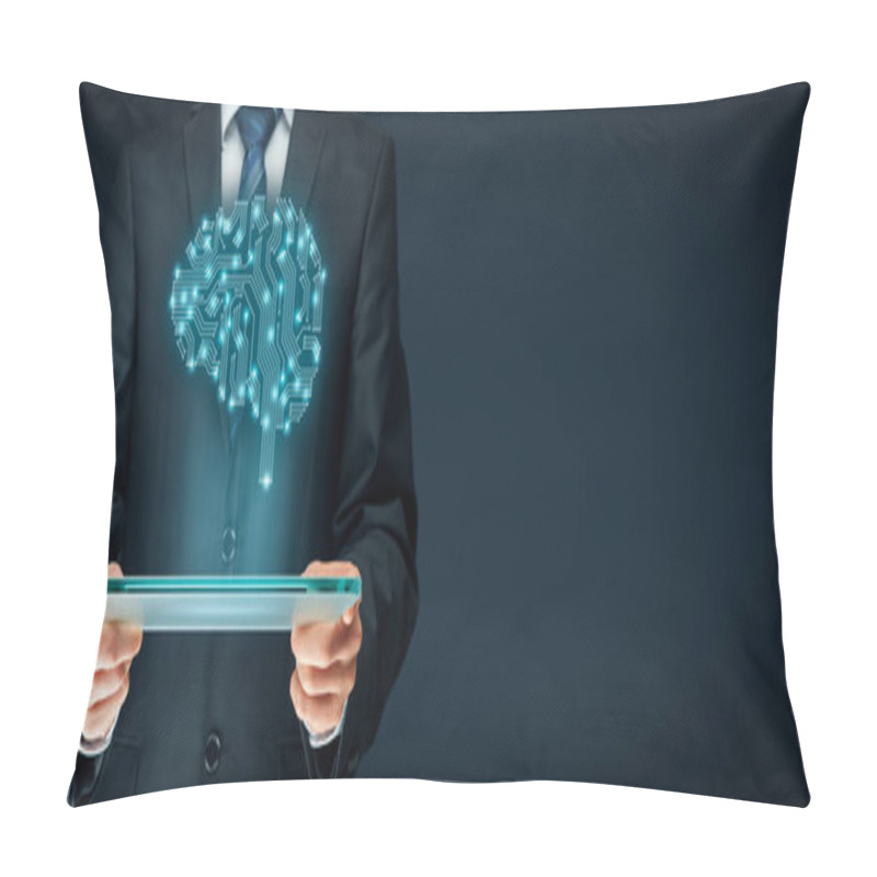 Personality  Artificial Intelligence Concept Pillow Covers