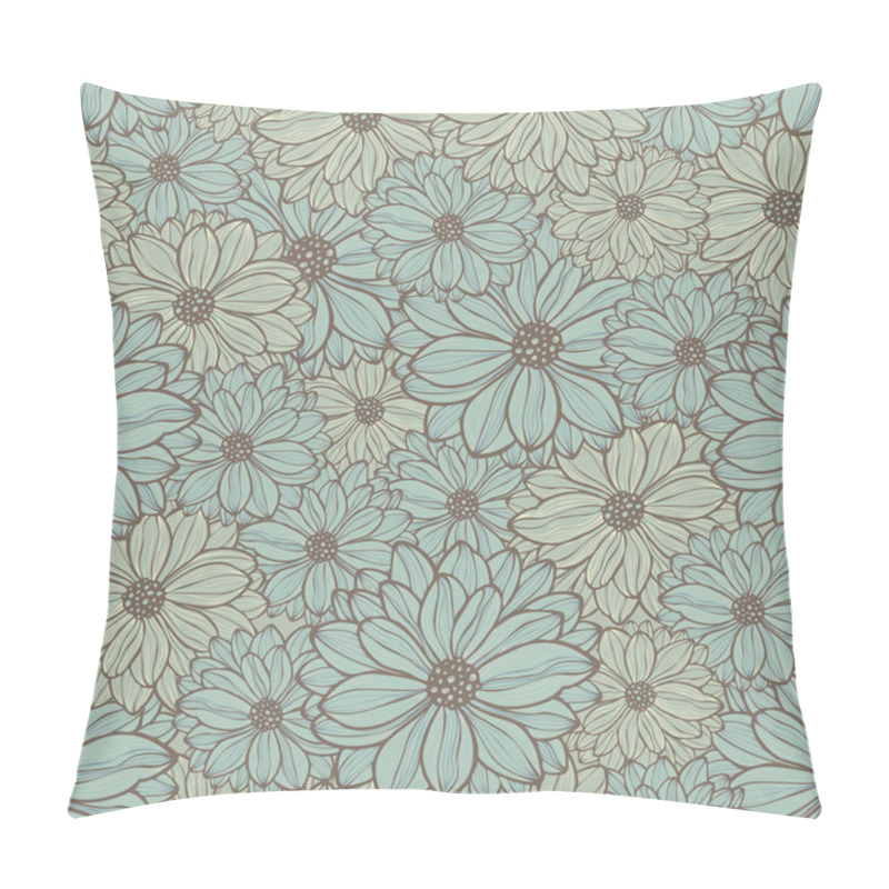 Personality  Pattern With Daisies Pillow Covers