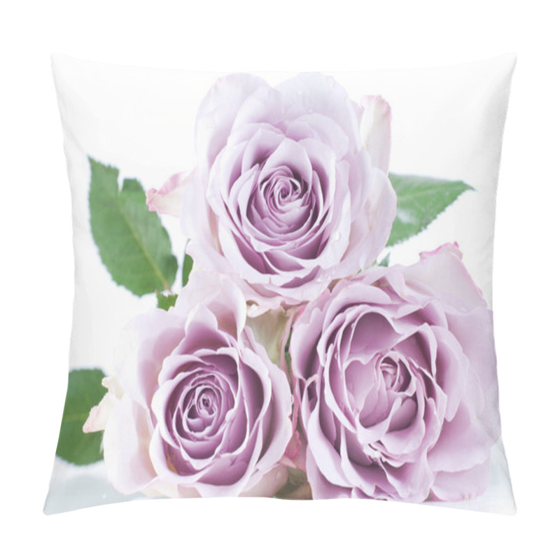 Personality  Pastel Shade Roses Pillow Covers