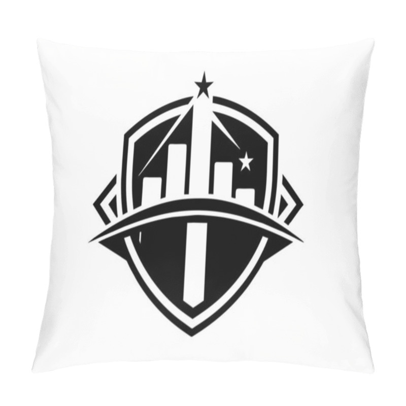 Personality  Abstract Logo Design Of Urban Chic Pillow Covers