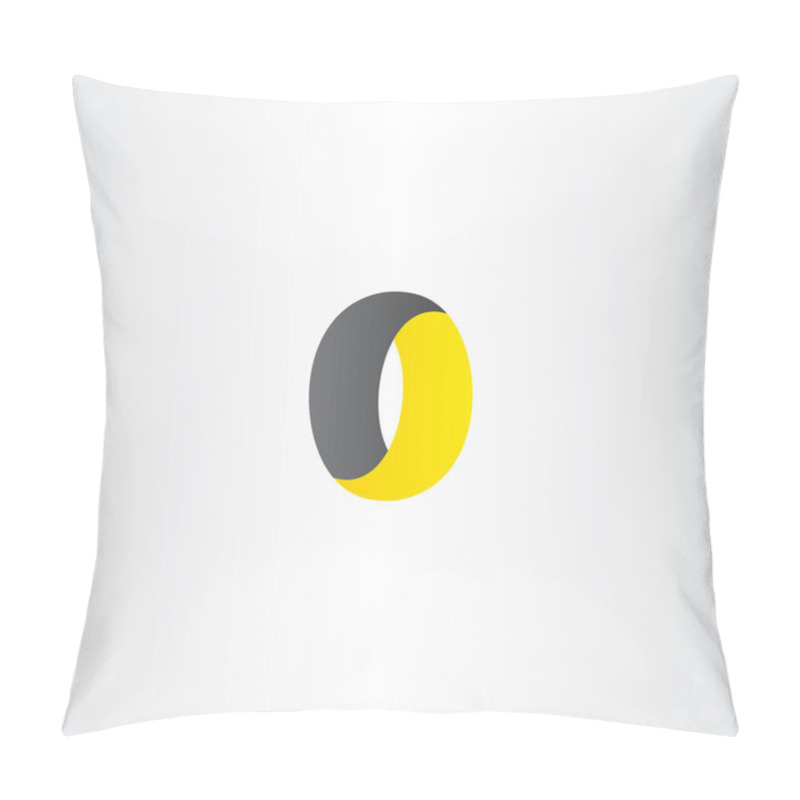 Personality  Zero 0 Number O Letter Vector Icon Logo Pillow Covers