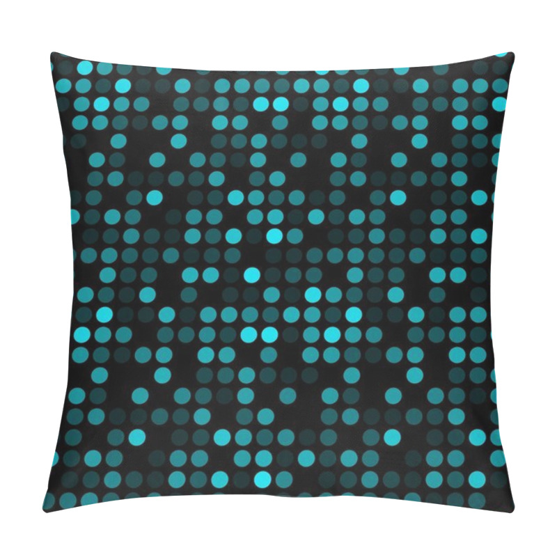 Personality  Seamless Circle Pattern Pillow Covers