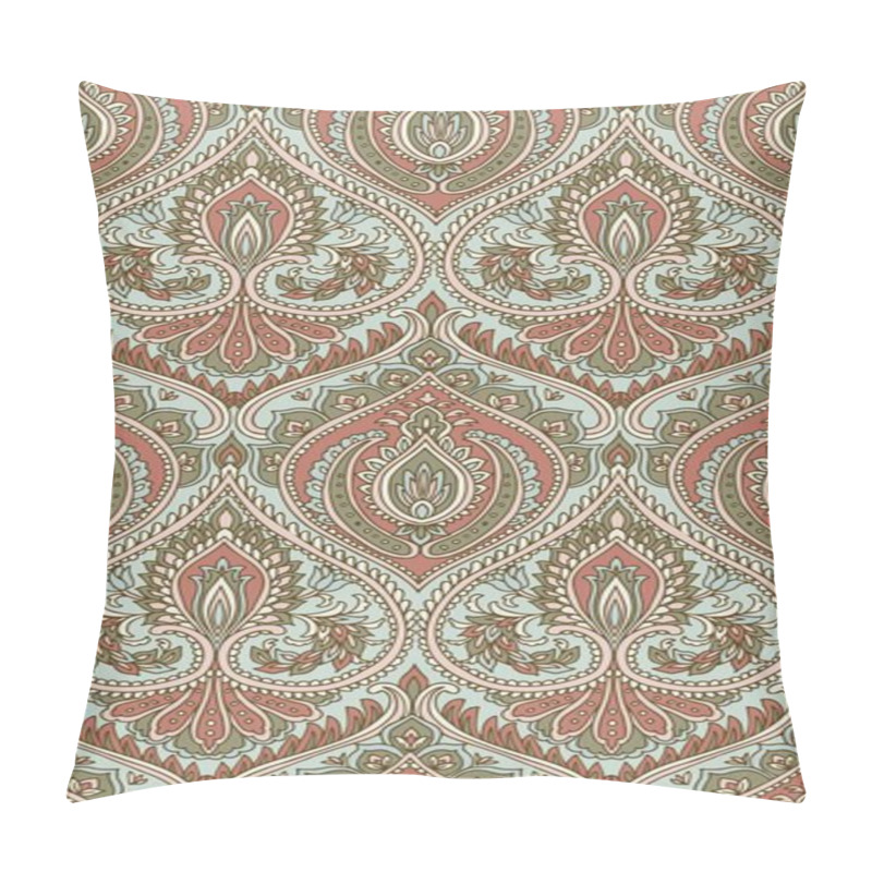 Personality  Vector Seamless Pattern Design, Paisley Style Pillow Covers