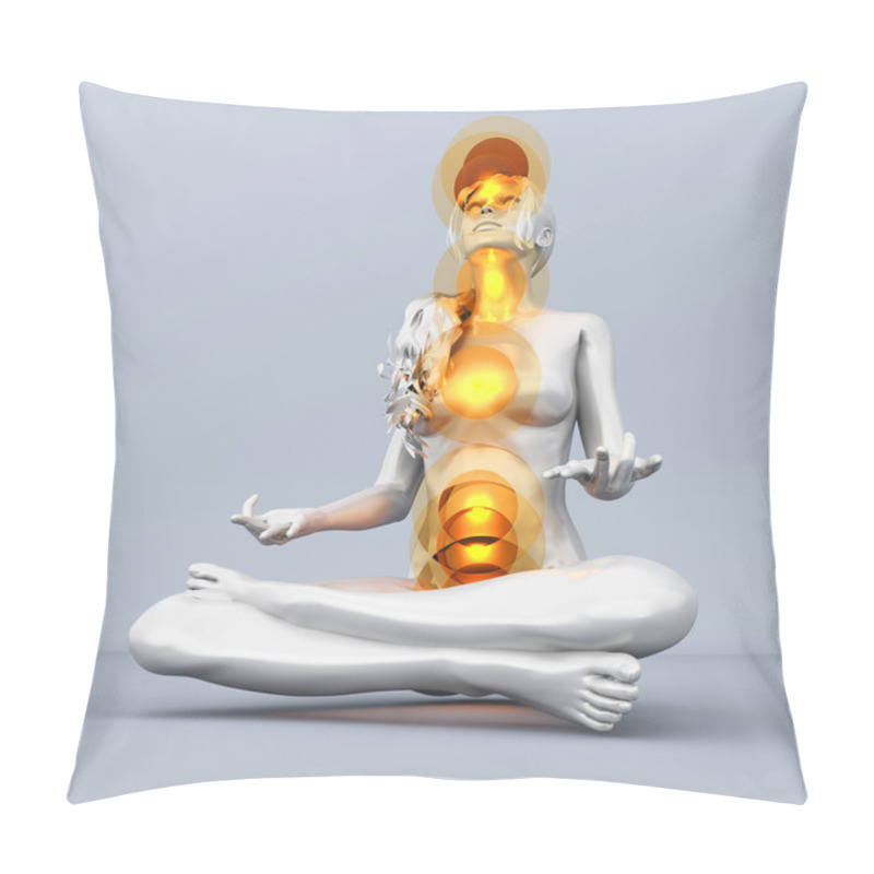 Personality  Chakra Meditation Pillow Covers