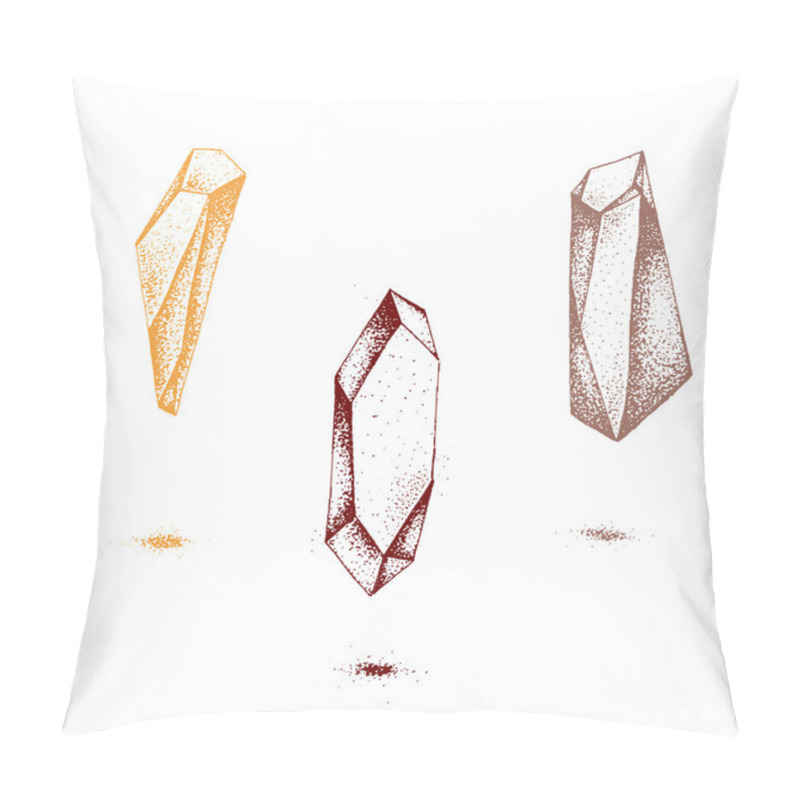 Personality  Vector Graphics Of Crystal Pillow Covers