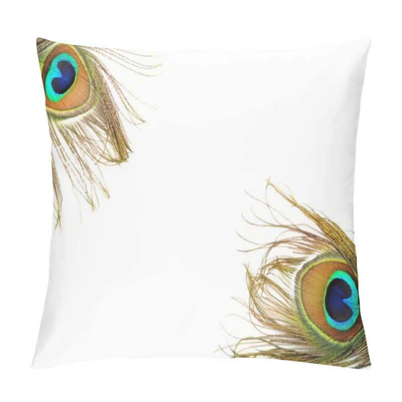 Personality  Peacock Feather Pillow Covers