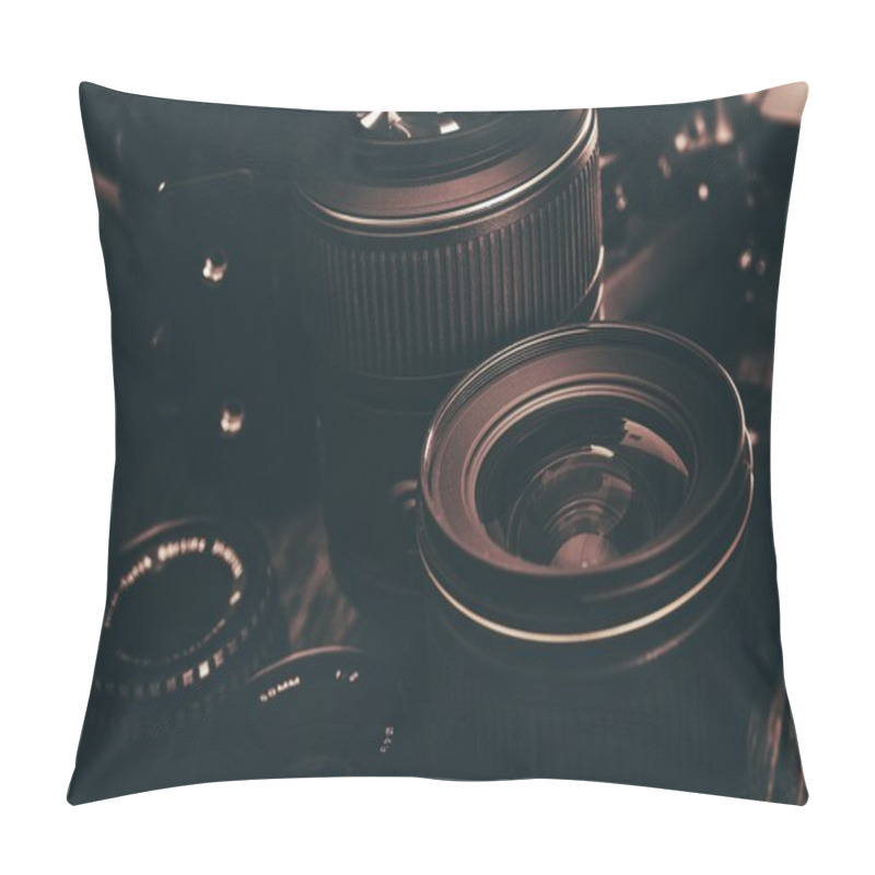 Personality  Photo Lenses Kit Pillow Covers