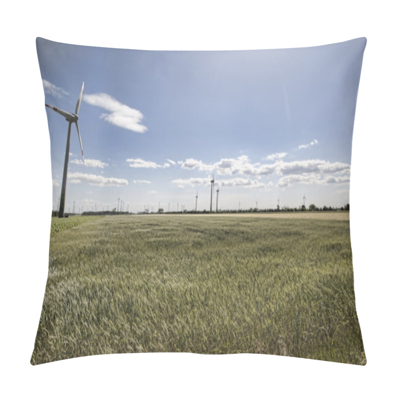 Personality  Wind Energy Mills Pillow Covers