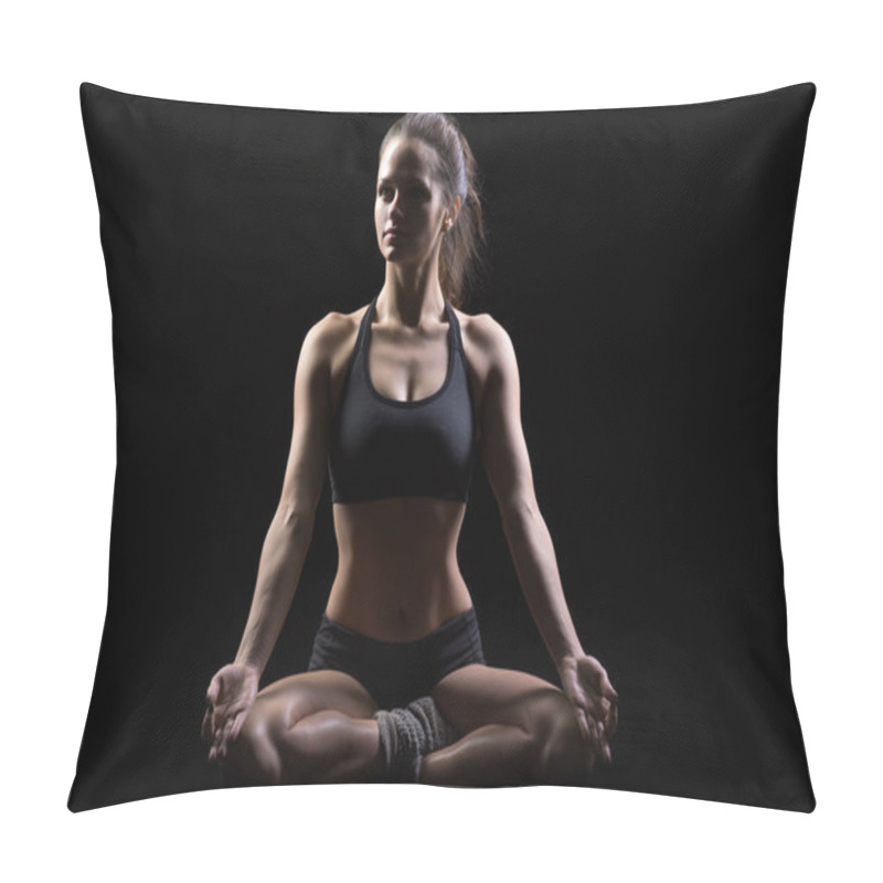 Personality  Sukhasana Posture  Yoga Pillow Covers