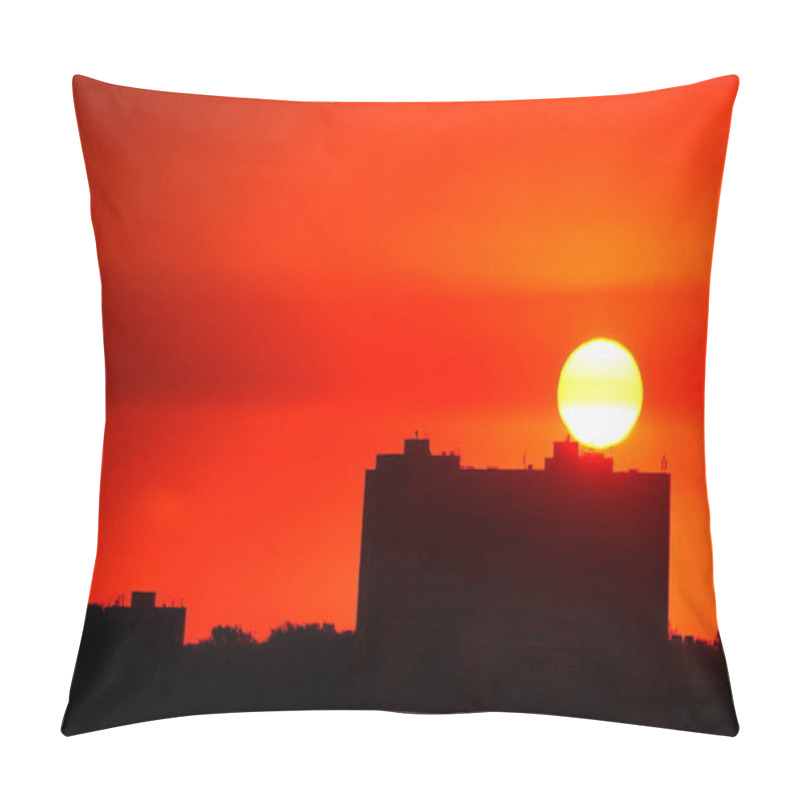 Personality  Early Summer Morning In Novosibirsk Pillow Covers