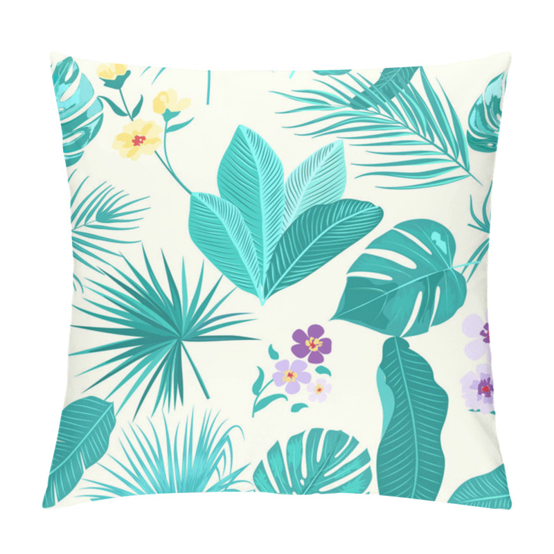 Personality  Vector Tropical Seamless Pattern Pillow Covers