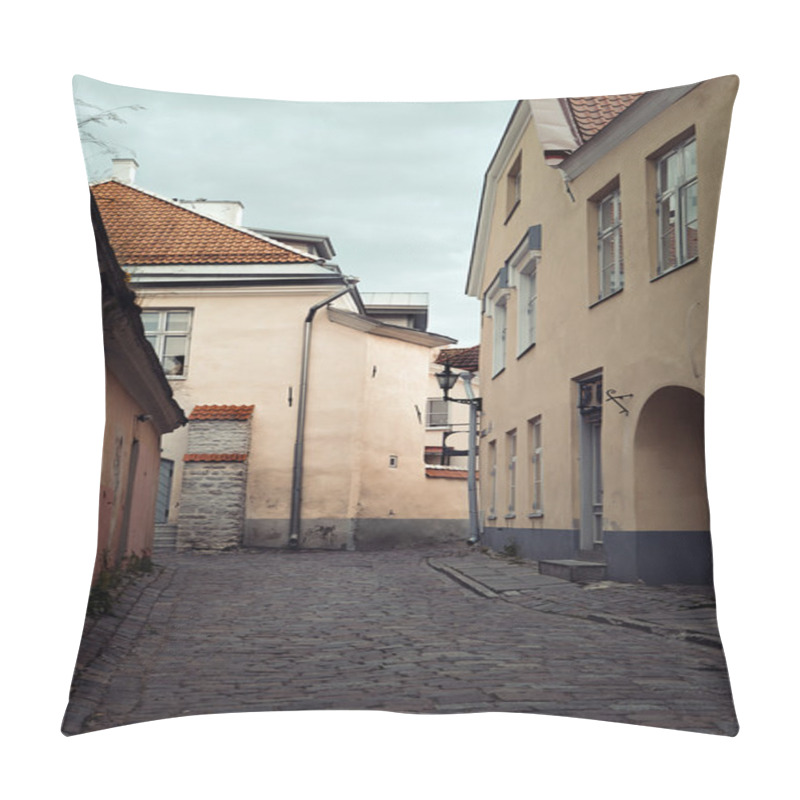 Personality  Old European Town Street Pillow Covers