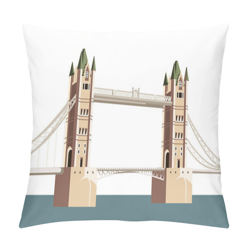 Personality  The Ancient Bridge Over The River Pillow Covers