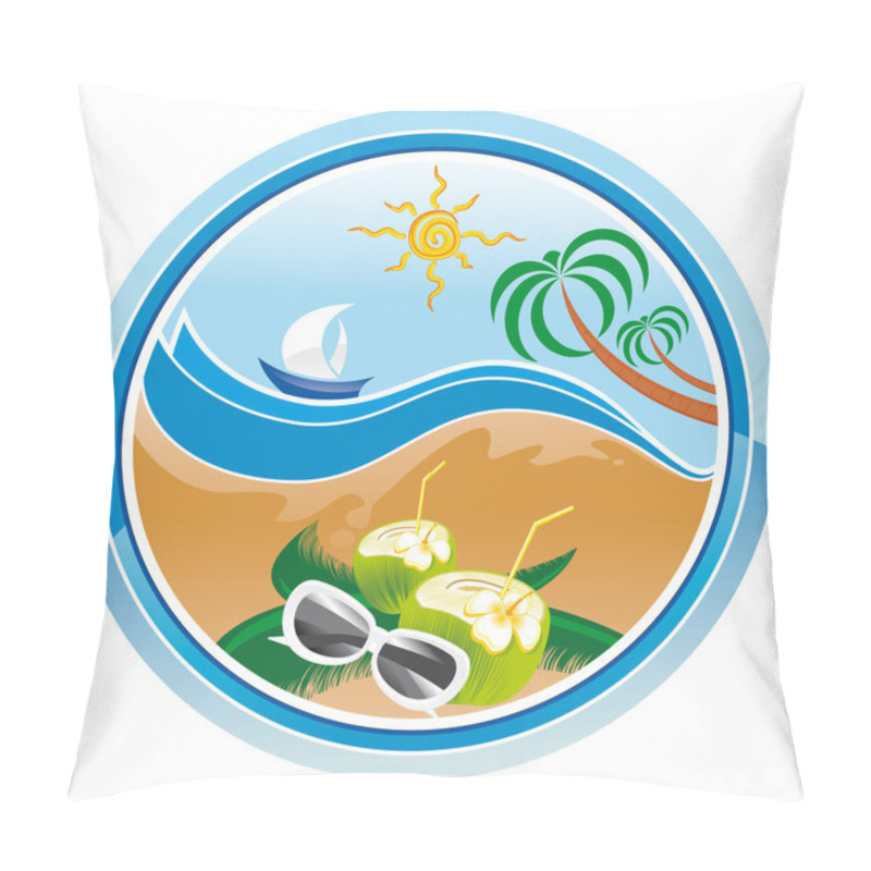 Personality  Summer World Pillow Covers