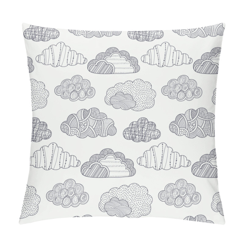 Personality  Clouds Seamless Pattern Pillow Covers