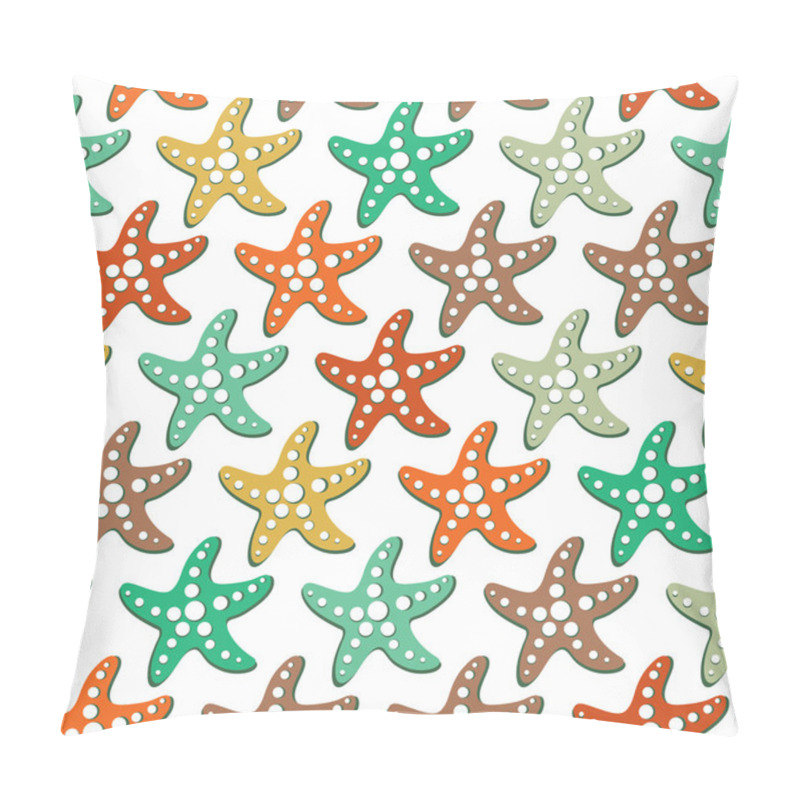 Personality  Vector Seamless Sea Pattern Pillow Covers