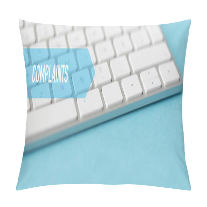 Personality  BUSINESS CONCEPT BANNER Pillow Covers