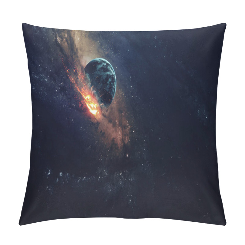 Personality  Galaxy In Space, Beauty Of Universe, Black Hole. Elements Furnished By NASA Pillow Covers