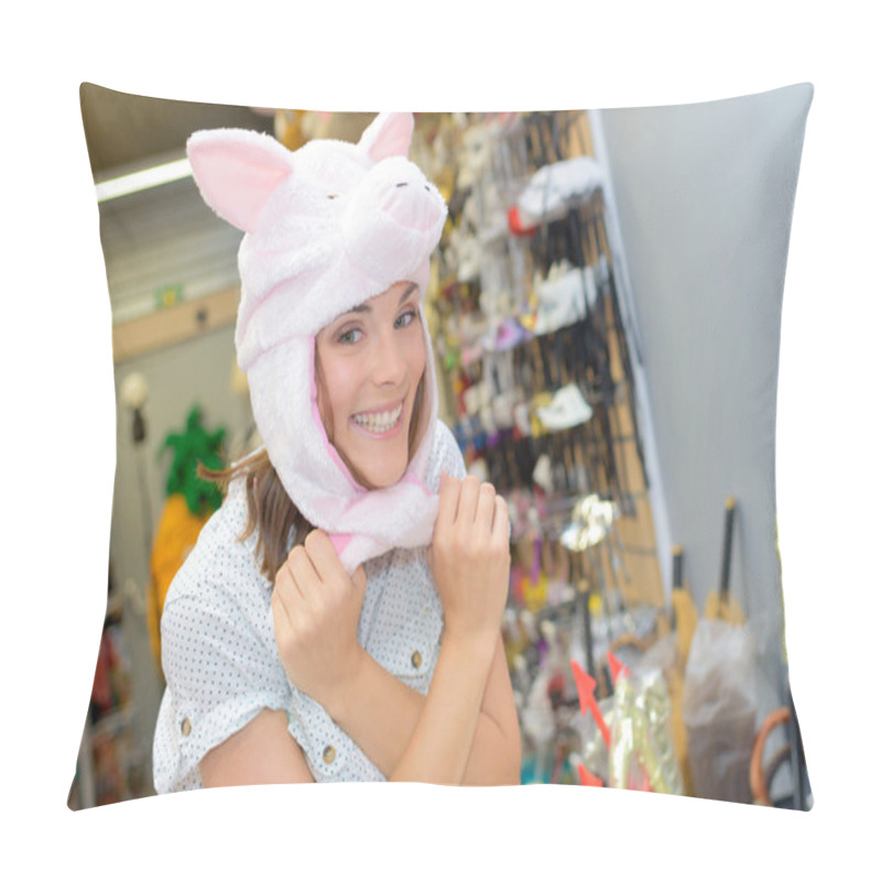 Personality  At A Fancy Dress Store Pillow Covers