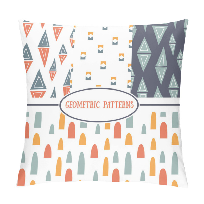 Personality  Seamless Geometrical Patterns Pillow Covers