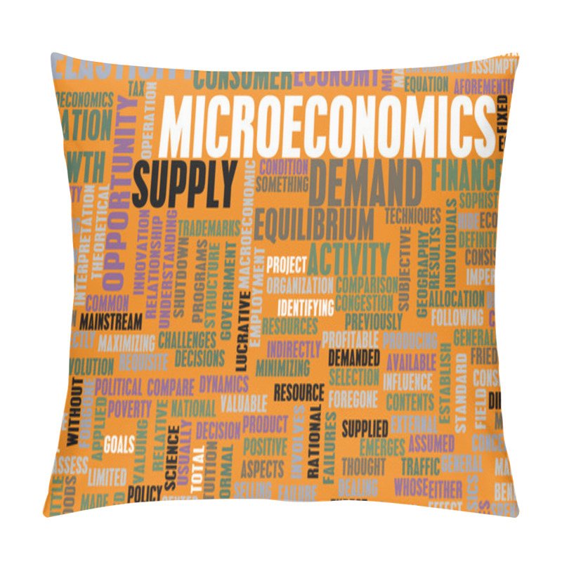 Personality  Microeconomics Pillow Covers