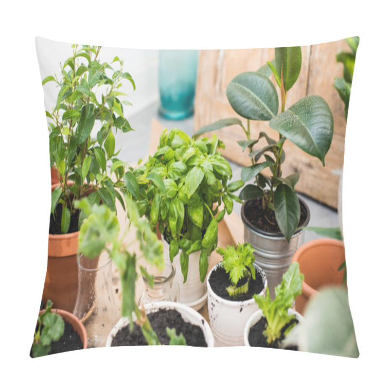 Personality  Balcony Garden Pillow Covers